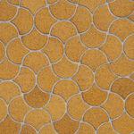 Scata minor - Klinker fish scale shaped tile - Natural 12 x 10,5 x 1,3