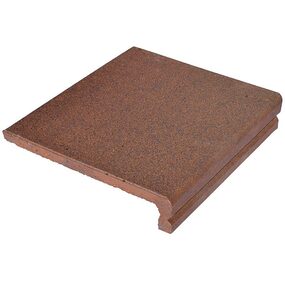 Non-slip and frost-resistant outdoor klinker step tile